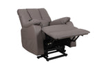 Electrische Relax met lift nero PU Taupe