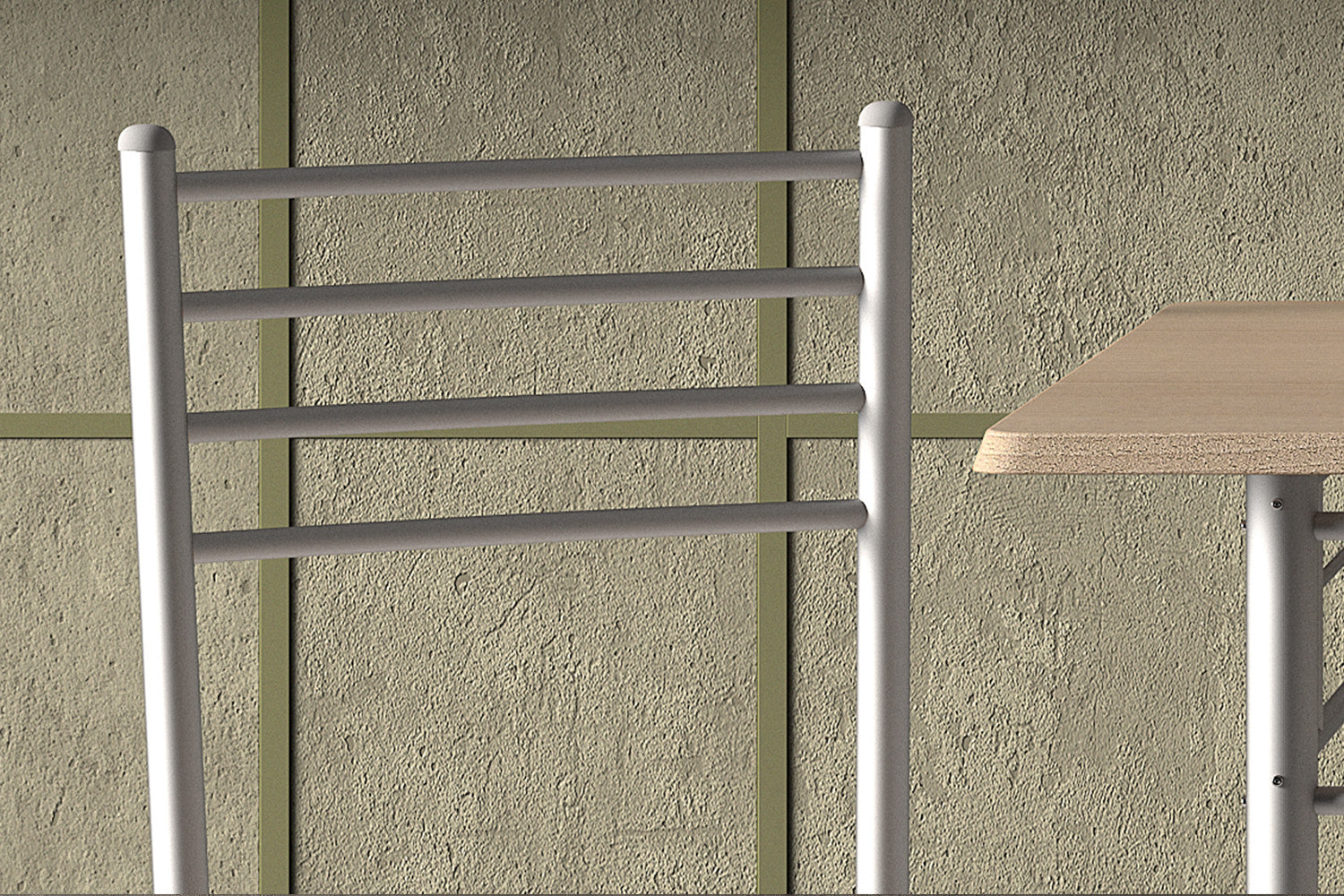 Tafelset slate Decor sonoma