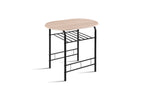 Tafelset core Zwart metaal Decor sonoma