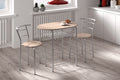 Tafelset decor Grijs metaal Decor sonoma