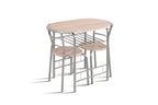 Tafelset decor Grijs metaal Decor sonoma