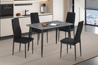 Tafel hue 120 cm Rechthoekig Steen Grijs