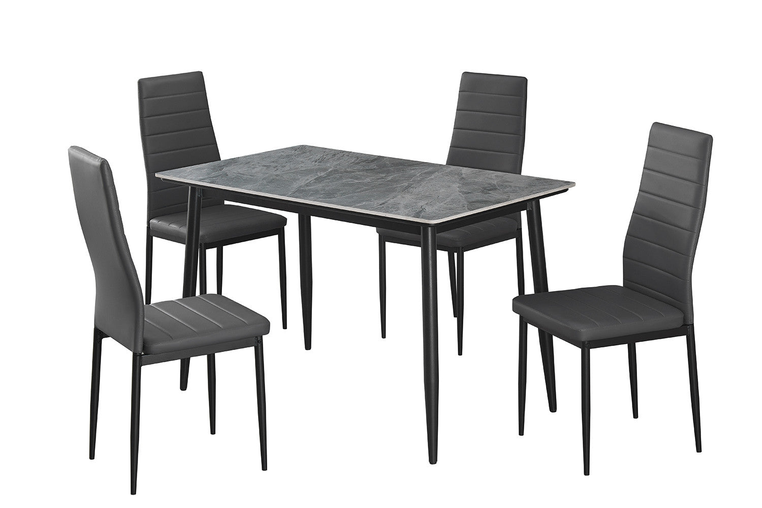 Tafel hue 120 cm Rechthoekig Steen Grijs