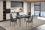 Tafel hue 120 cm Rechthoekig Steen Grijs