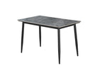 Tafel hue 120 cm Rechthoekig Steen Grijs