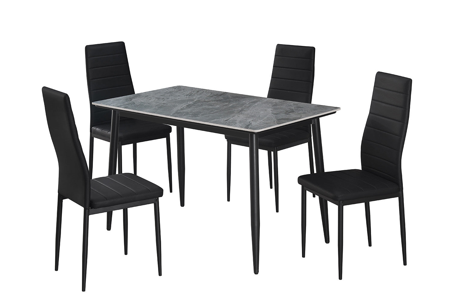 Tafel hue 120 cm Rechthoekig Steen Grijs