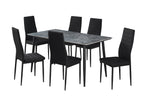 Tafel hue 140 cm Rechthoekig Steen Grijs