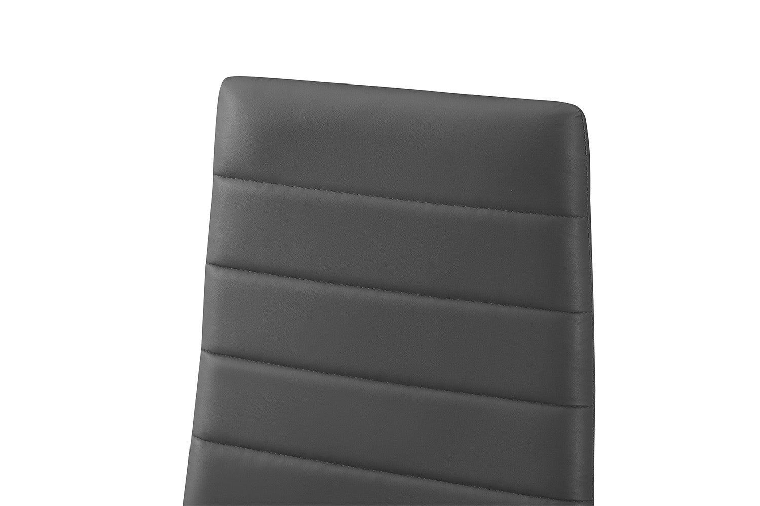 Set van 4 stoelen orvian PU Grijs