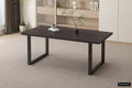 Tafel don 180 cm Decor Donkerbruin
