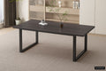 Tafel don 200 cm Decor Donkerbruin
