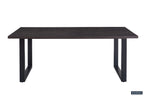 Tafel don 200 cm Decor Donkerbruin