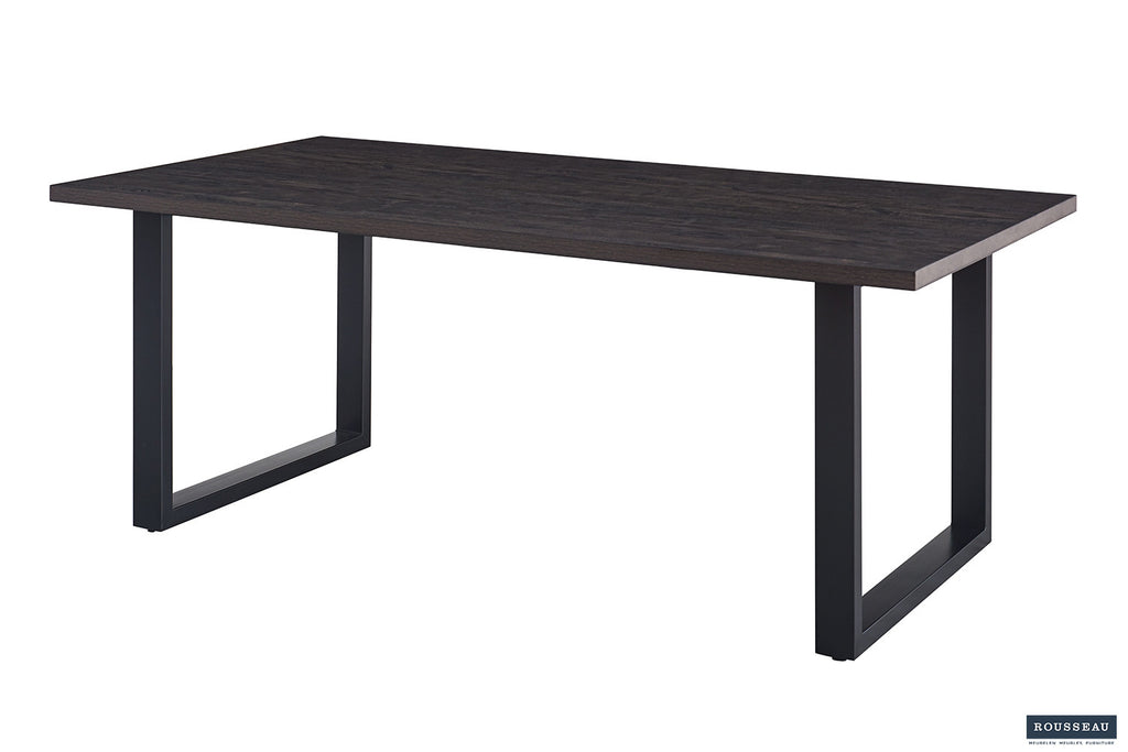 Tafel don 200 cm Decor Donkerbruin