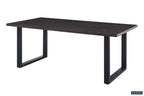 Tafel don 200 cm Decor Donkerbruin