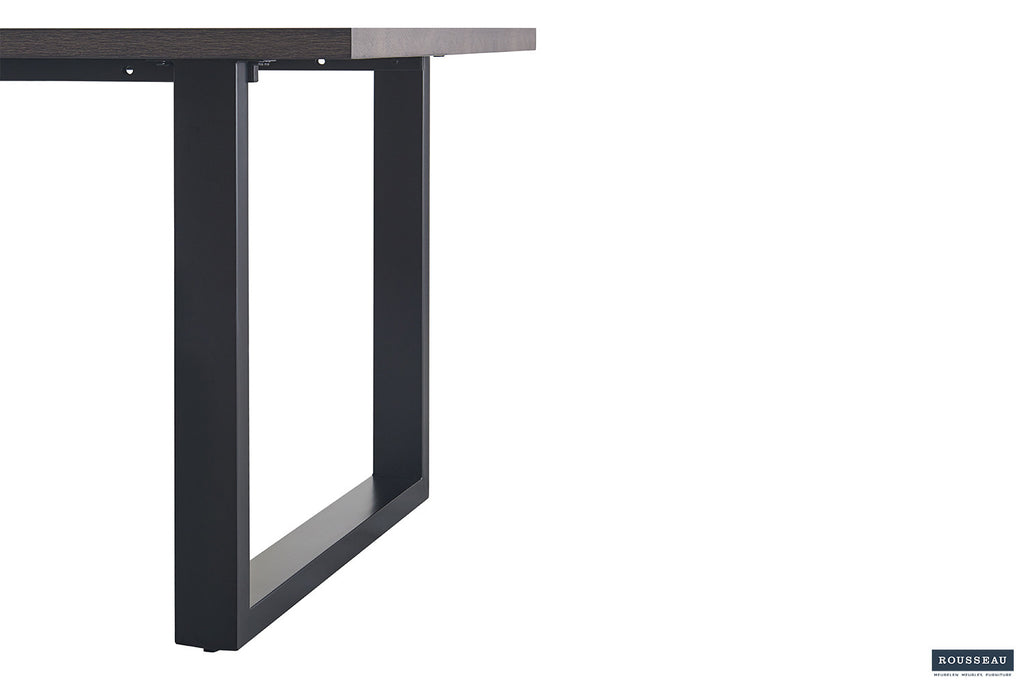 Tafel don 200 cm Decor Donkerbruin