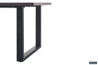 Tafel don 200 cm Decor Donkerbruin