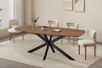 Tafel tanto 200 cm Deens Ovaal Decor Oude Eik
