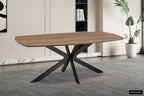 Tafel tanto 200 cm Deens Ovaal Decor Oude Eik
