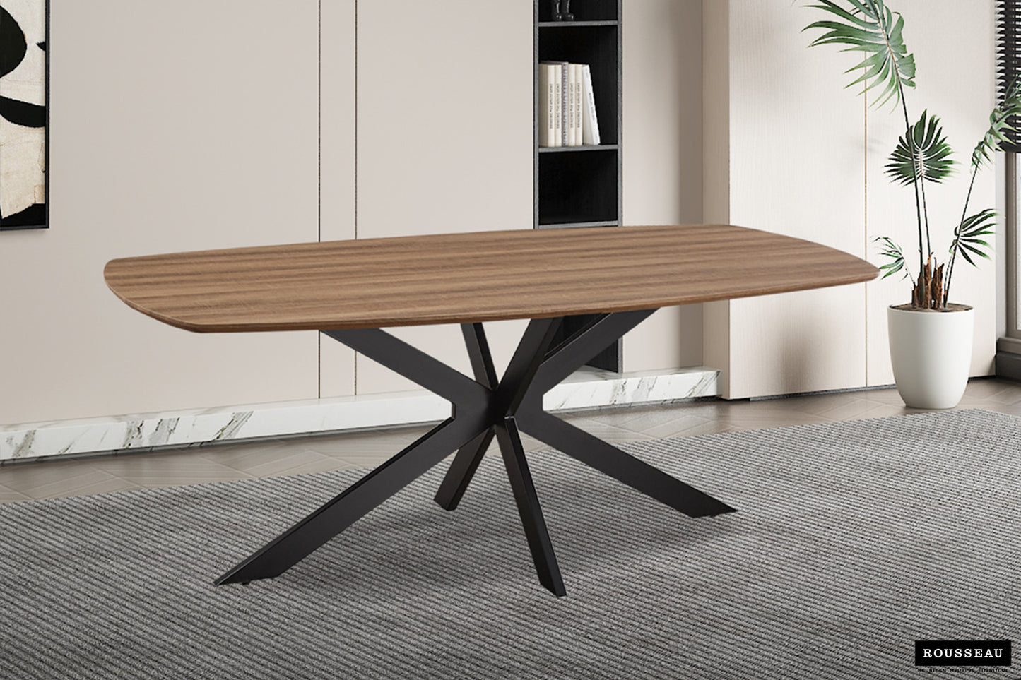 Tafel tanto 200 cm Deens Ovaal Decor Oude Eik