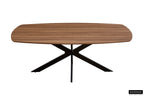 Tafel tanto 200 cm Deens Ovaal Decor Oude Eik
