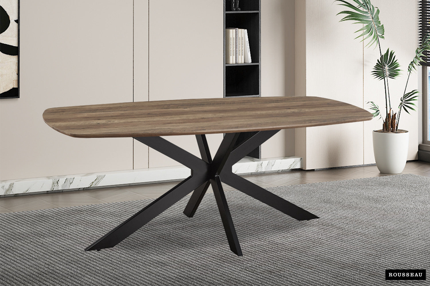 Tafel tanto 200 cm Deens Ovaal Decor Mango