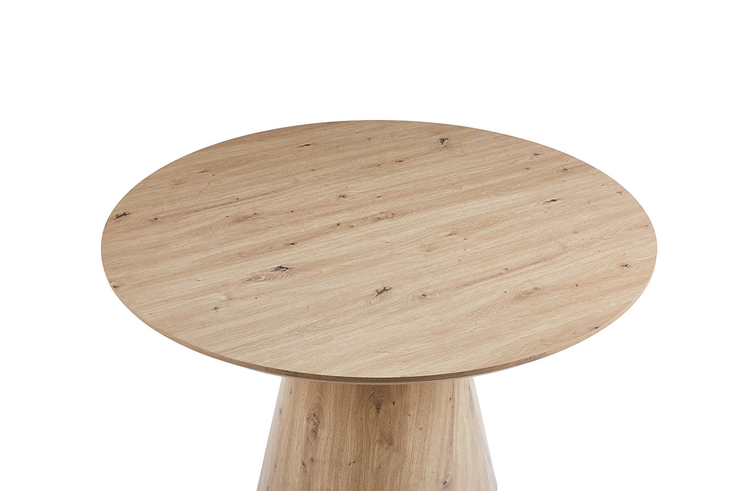 Tafel lune 120 cm Rond Decor Oude eik