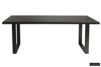 Tafel panella 180 cm Rechthoekig Mango hout zwart