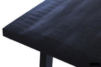 Tafel panella 200 cm Rechthoekig Mango hout zwart