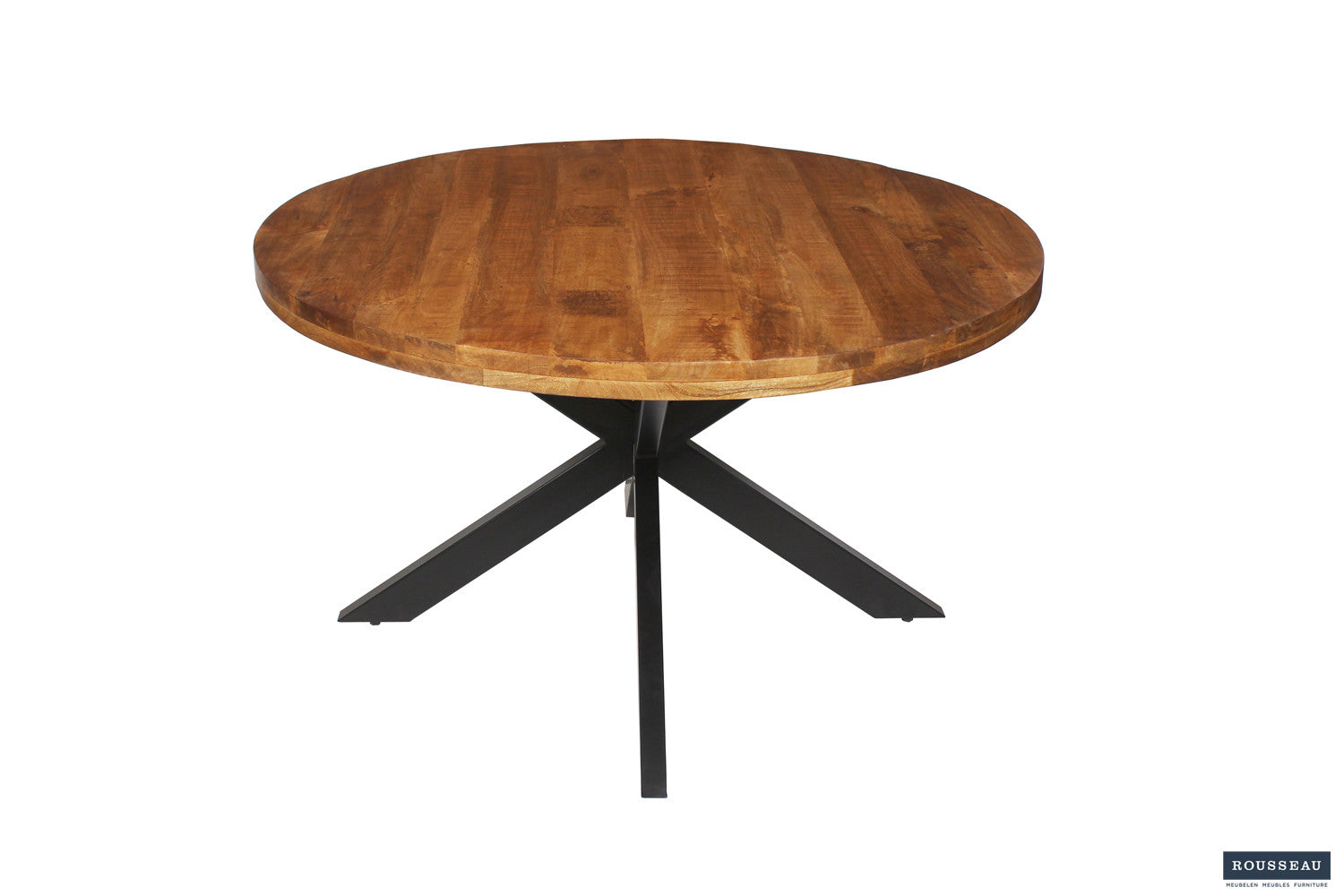 Tafel silk 130 cm Rond Mango hout