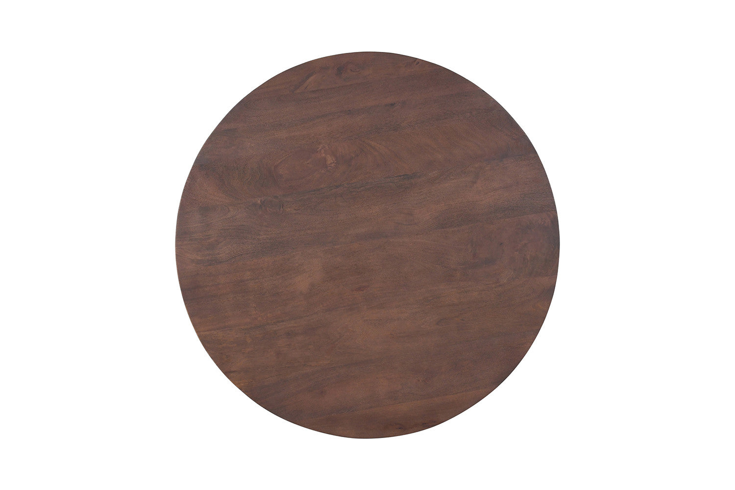 Tafel virtuo 130 cm Rond Mango hout Bruin