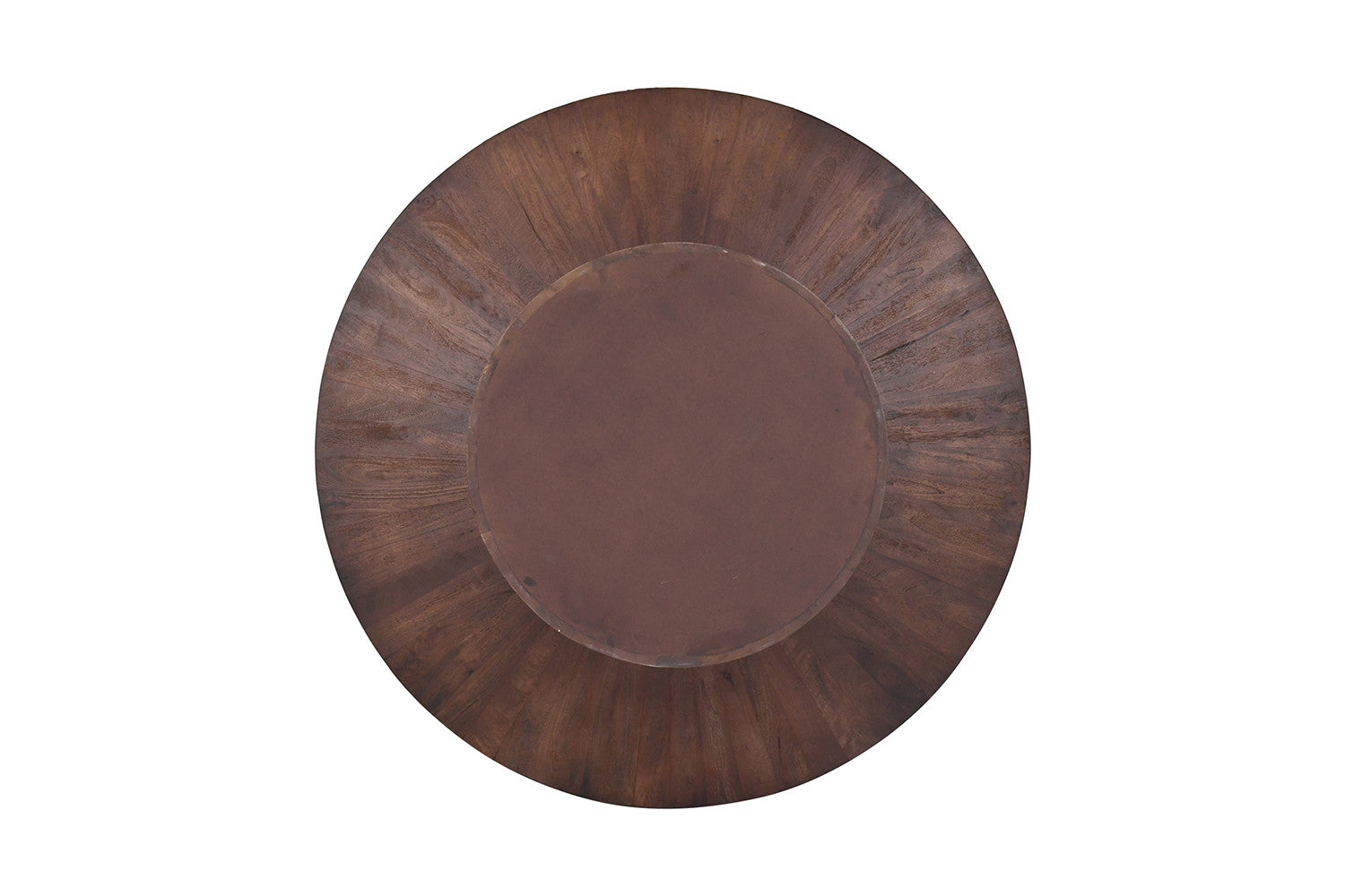Tafel virtuo 130 cm Rond Mango hout Bruin