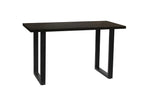 Countertafel vlak 160 cm Mango hout zwart - H 93cm