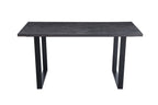 Countertafel contour 180 cm Decor Donkerbruin - H 93 cm