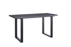 Countertafel contour 180 cm Decor Donkerbruin - H 93 cm