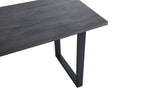 Countertafel contour 180 cm Decor Donkerbruin - H 93 cm