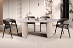 Tafel grind 200 cm Ovaal Decor Travertin Beige