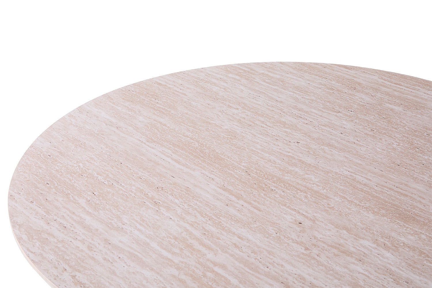 Tafel grind 200 cm Ovaal Decor Travertin Beige
