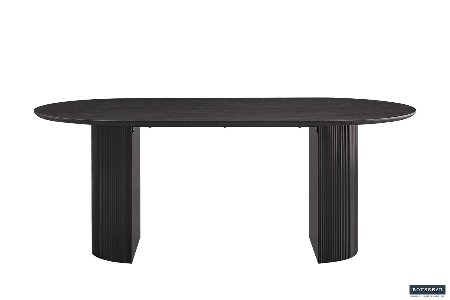 Tafel zent 200 cm Ovaal Decor Donkerbruin