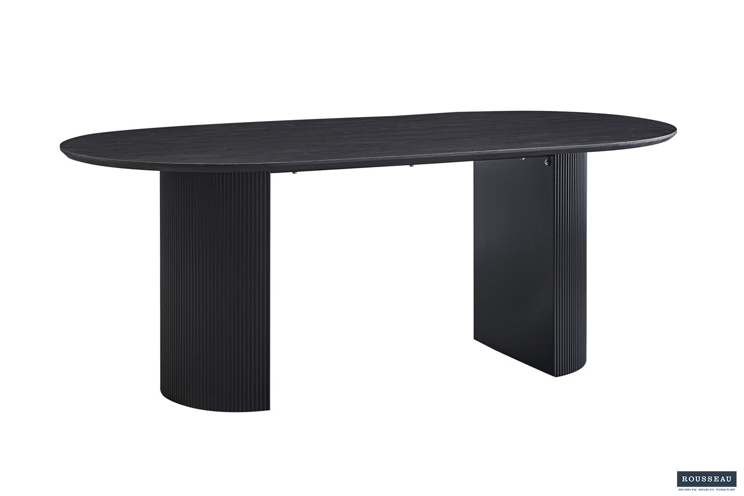 Tafel zent 200 cm Ovaal Decor Donkerbruin