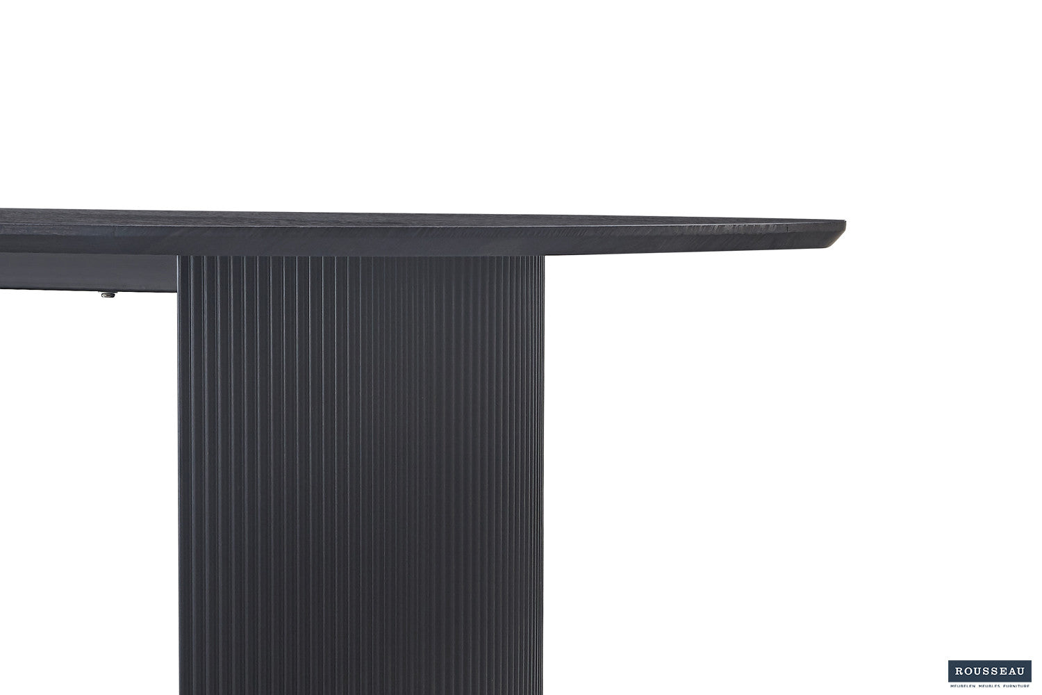Tafel zent 200 cm Ovaal Decor Donkerbruin