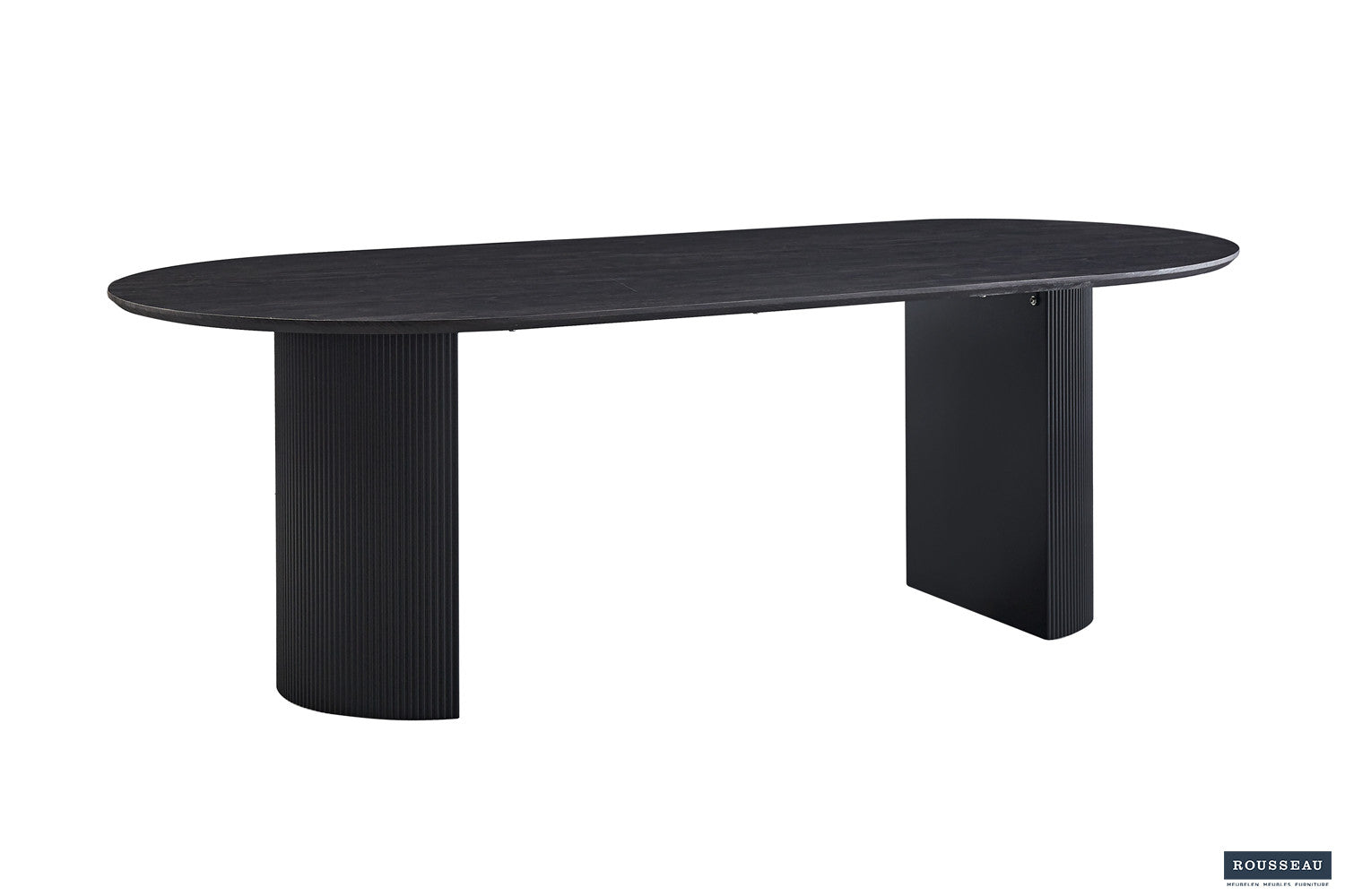 Tafel zent 220 cm Ovaal Decor Donkerbruin