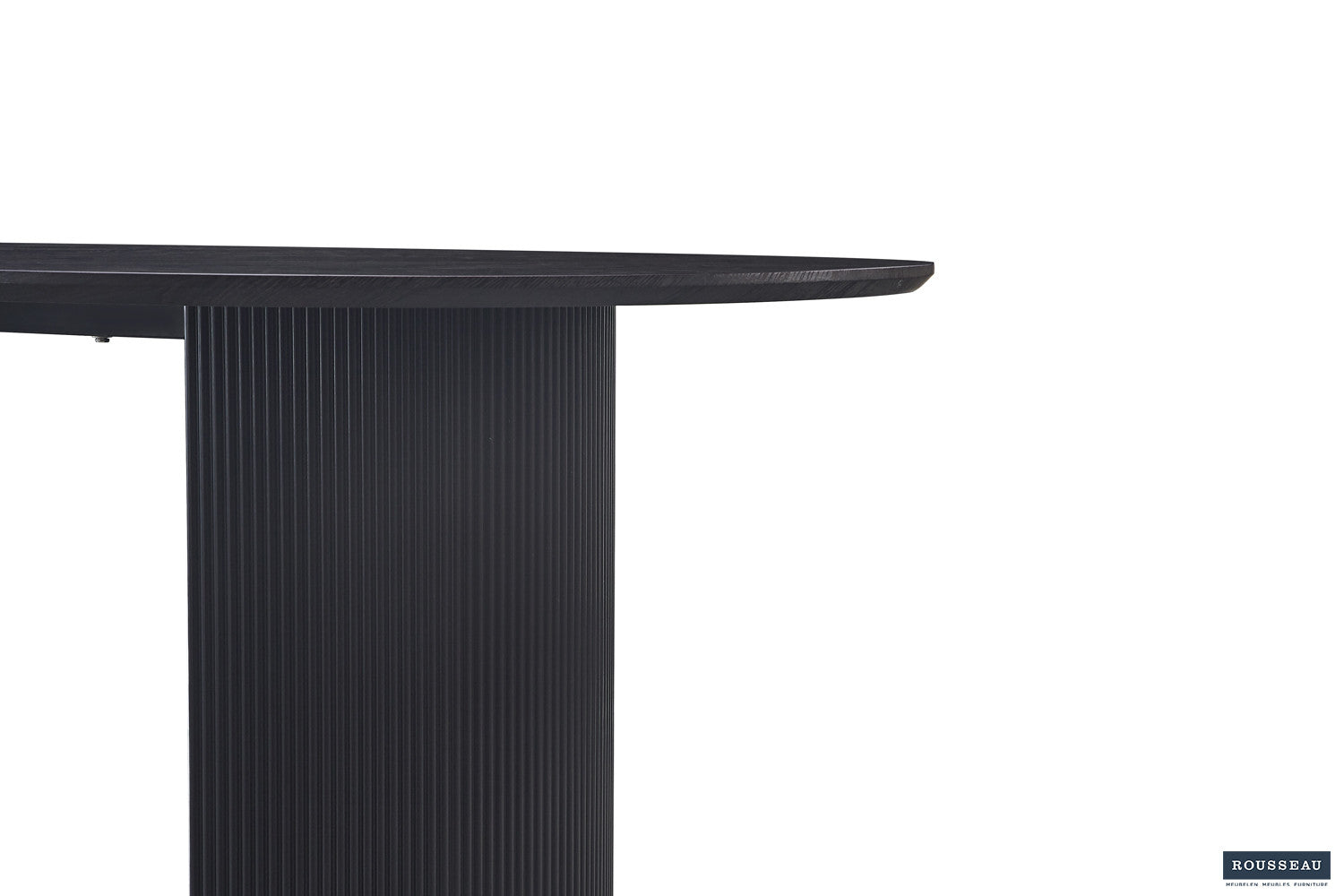 Tafel zent 220 cm Ovaal Decor Donkerbruin