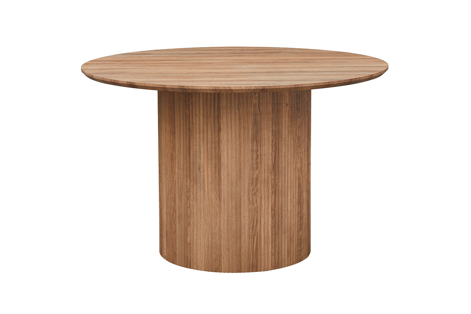 Tafel zent 120 cm Rond Decor Oude eik