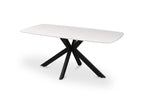 Tafel rinda 180 cm Deens Ovaal Steen Wit