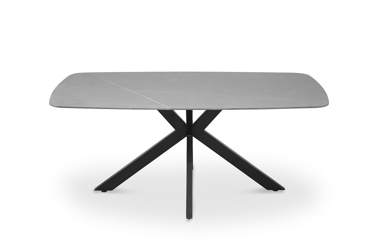 Tafel rinda 180 cm Deens Ovaal Steen Grijs