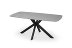 Tafel rinda 180 cm Deens Ovaal Steen Grijs