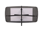 Tafel rinda 180 cm Deens Ovaal Steen Grijs