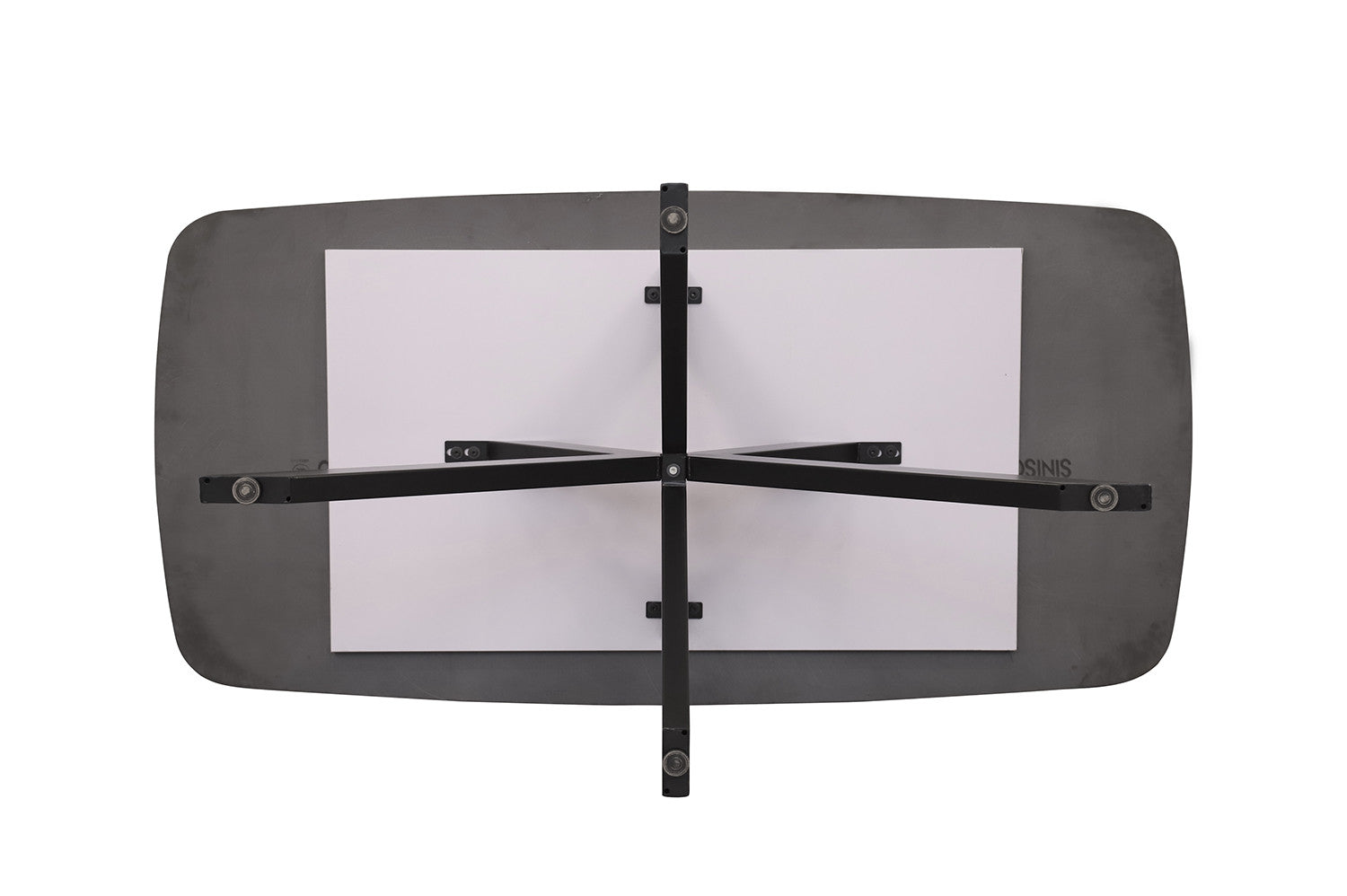 Tafel rinda 180 cm Deens Ovaal Steen Grijs