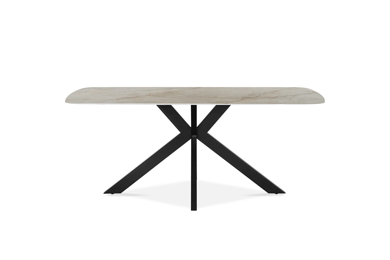 Tafel rinda 180 cm Deens Ovaal Glanzend Steen Shakespear Beige