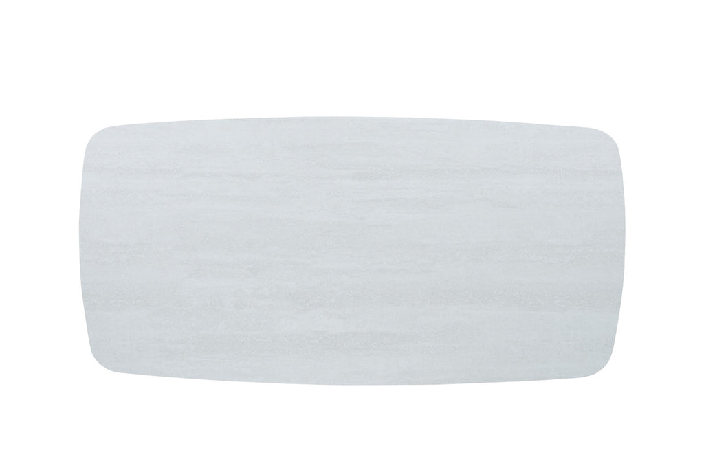 Tafel rinda 180 cm Deens Ovaal Steen Baroque Grijs