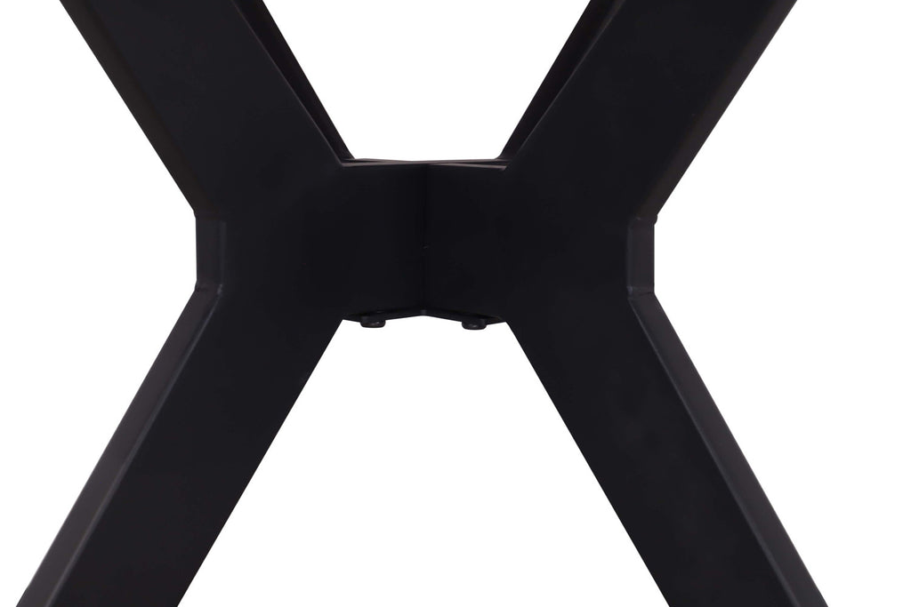 Tafel flow 110 cm Rond Glanzend Steen Snow Wit